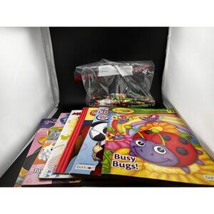 Vtg And New Unused Coloring Books And Cra-Z-Art Crayons Looney Tunes, Disney Etc